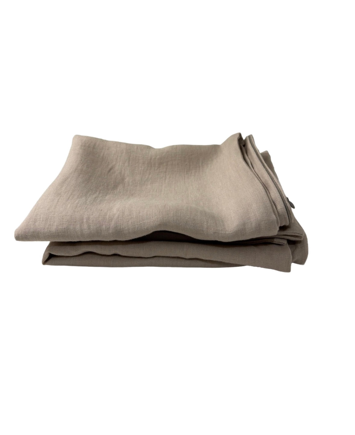 Oatmeal Color Linen Pillowcases (Set OF 2)