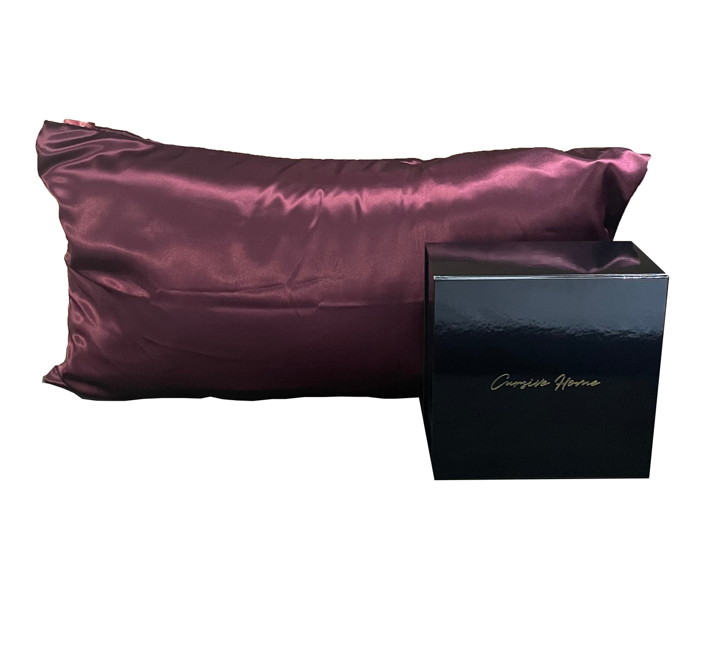 Wine Envelope Closure 100% Silk King Pillowcase King/ Queen