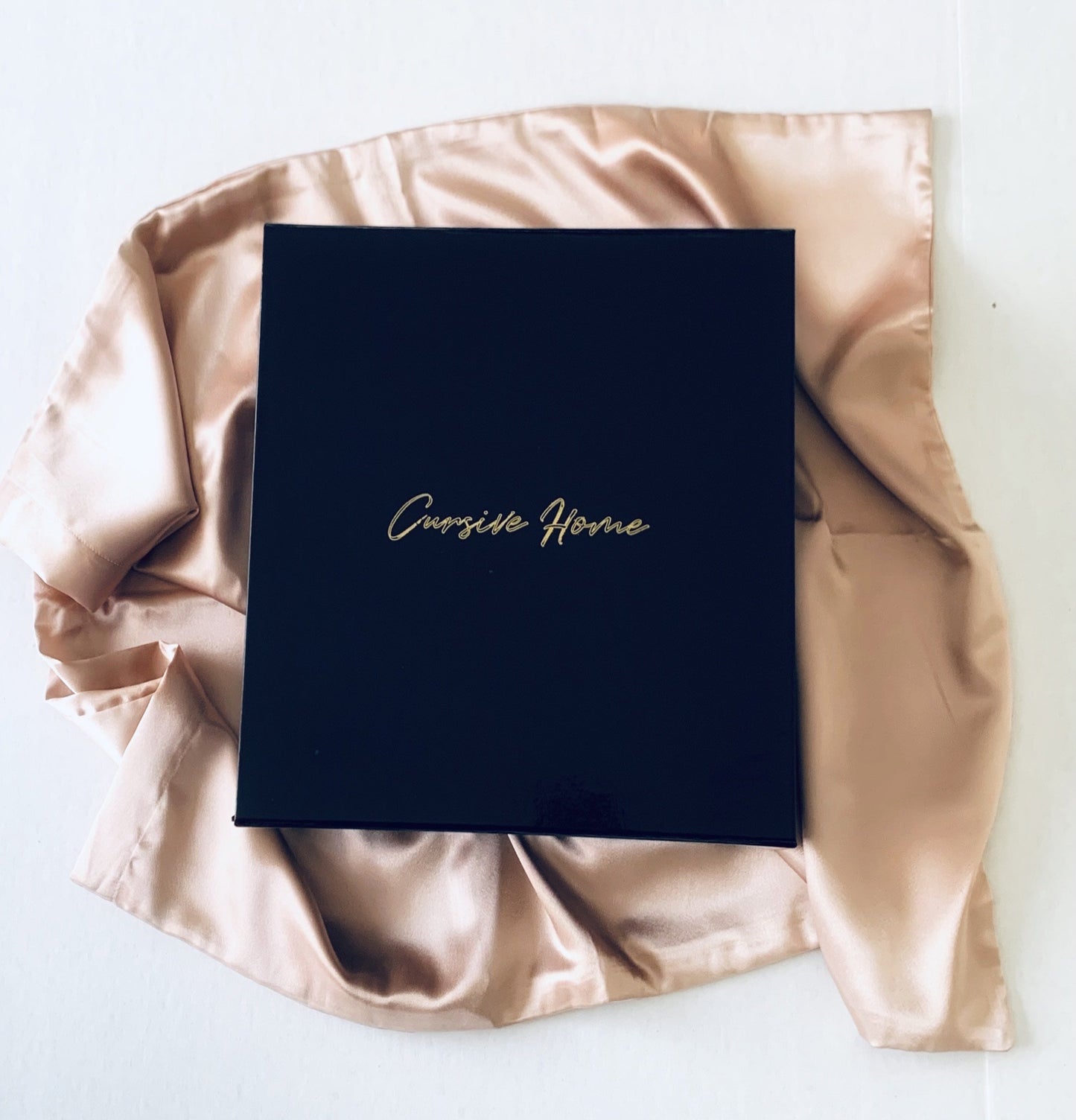 Rose Gold Gold Silk Pillowcases